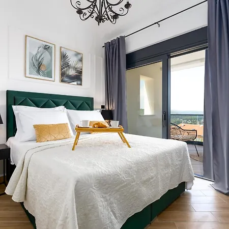 Luxury Verbenico Hills- Amazing Sea View, Pool With Whirpool And Waterfall, Beach, In Famous Wine Region - Your With Style *