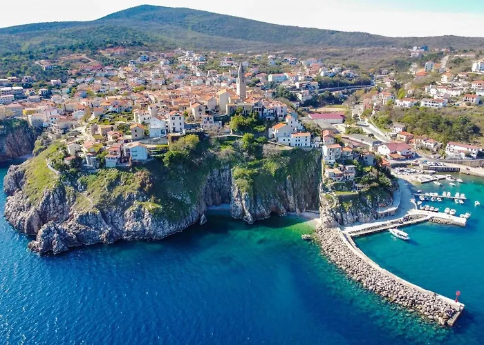 Luxury Verbenico Hills- Amazing Sea View, Pool With Whirpool And Waterfall, Beach, In Famous Wine Region - Your With Style Vrbnik (Primorje-Gorski Kotar)