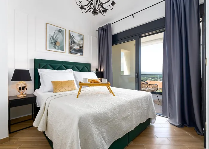 Luxury Verbenico Hills- Amazing Sea View, Pool With Whirpool And Waterfall, Beach, In Famous Wine Region - Your With Style *