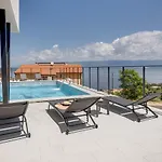 Luxury Verbenico Hills- Amazing Sea View, Pool With Whirpool And Waterfall, Beach, In Famous Wine Region - Your With Style